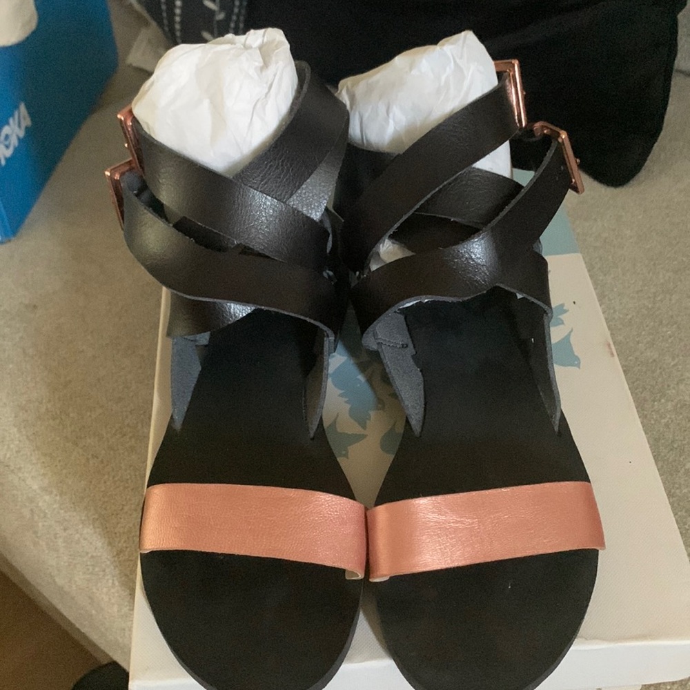 Free People Leather Sandals